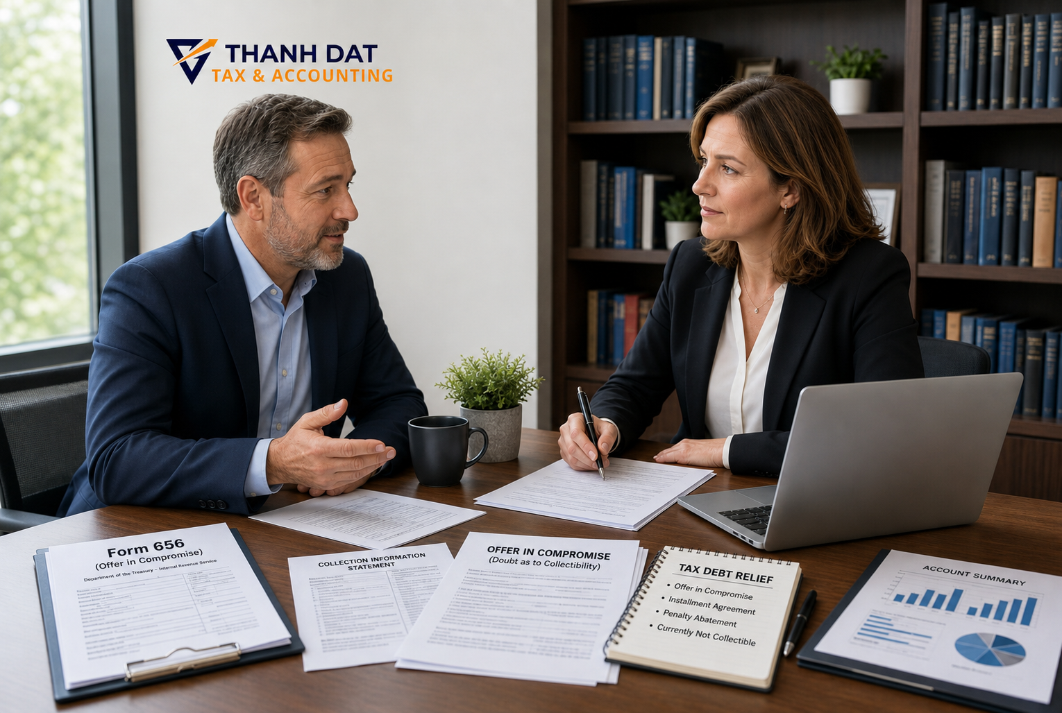 IRS Audit help - Offer in Compromise consultation