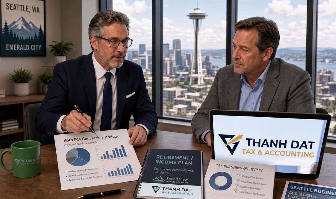 Tax Planning Seattle - Roth IRA consultation by THANH DAT TAX & ACCOUNTING